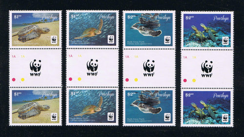 P # 540-43 (2014) WWF Pacific Green Turtle GP